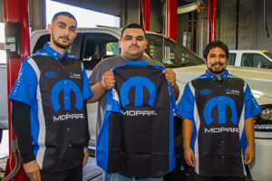 Fiat Chrysler/MOPAR collaborates with LMC’s Automotive Technology Program by providing classroom guest speakers, internships, and potential employment.