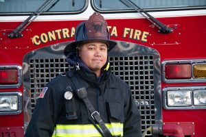 Image of Dominic Reyes, Fire Academy coordinator.
